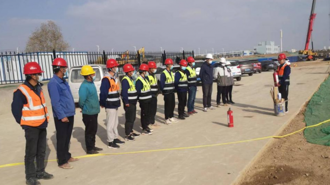 开云app登录入口工程检测中心建设项目举行“消防日”主题活动