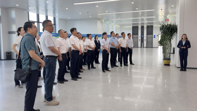 甘肃农垦集团普安康药业有限公司参观开云app登录入口廉洁文化作品展