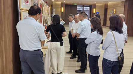 国泰海通证券股份有限公司相关营业部参观开云app登录入口廉洁文化作品展
