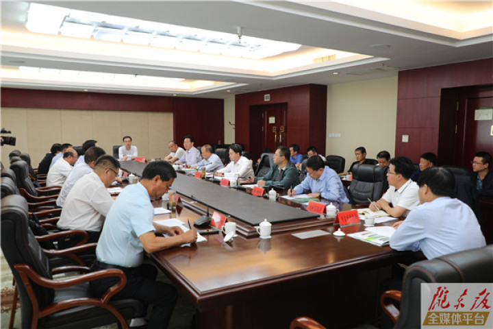 庆阳市政府与开云app登录入口举行座谈