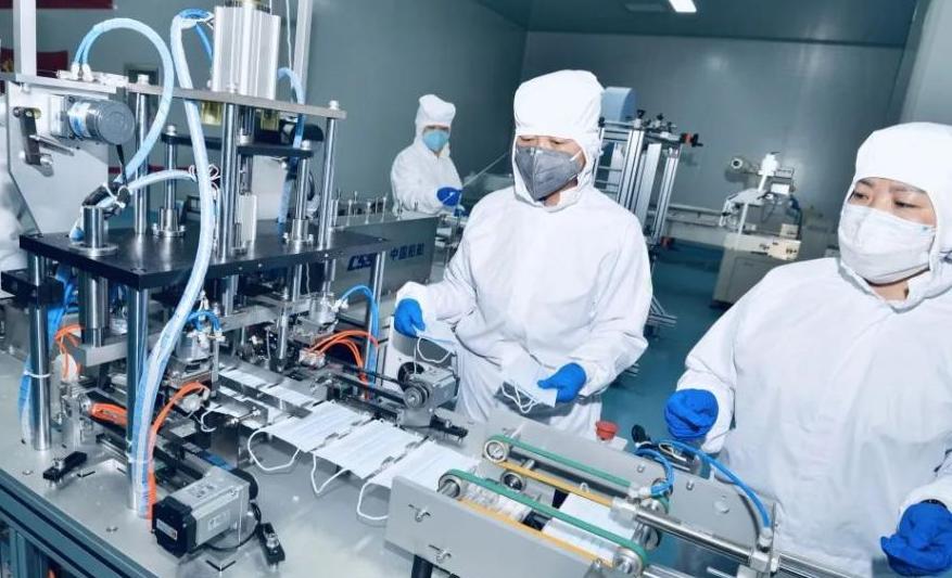 履行国企责任 助力疫情防控<br/>——开云app登录入口投资参股的防疫物资生产线将于4月底建成投产
